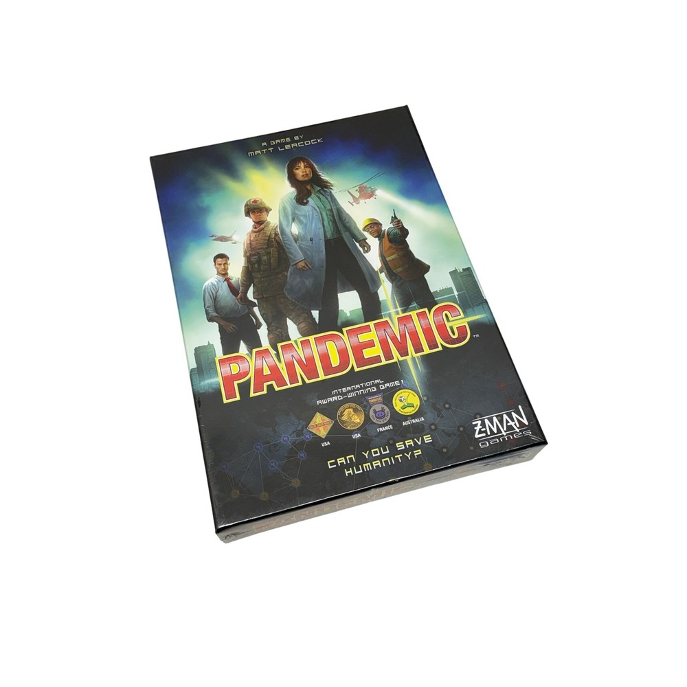 Z-Man Games Pandemic Board Game Matt Leacock New Sealed